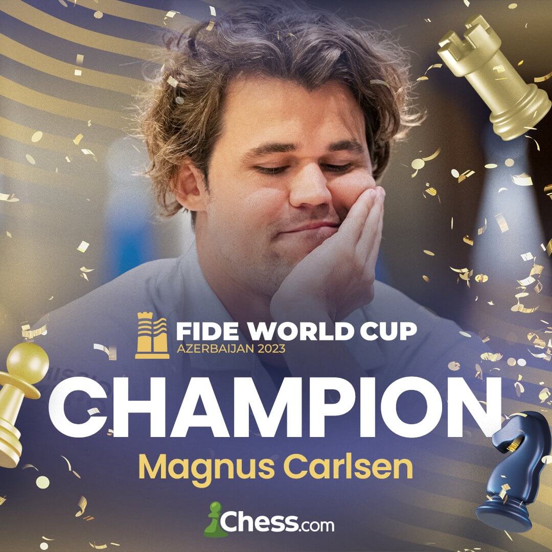 Magnus Carlsen Achieves Chess Grand Slam with World Cup Victory