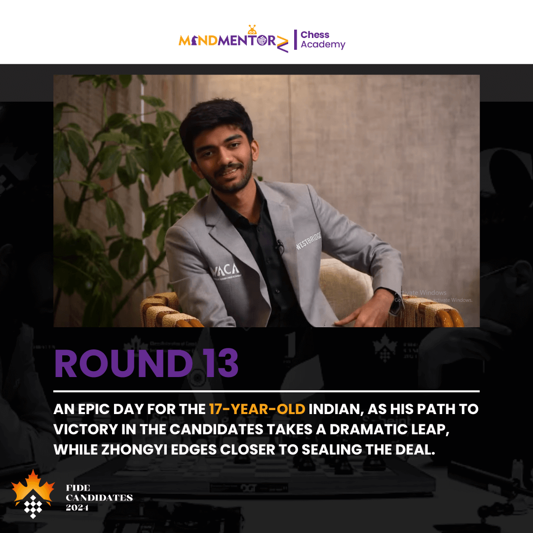 17-Year-Old Indian Sensation Rockets Towards Victory in Candidates, Zhongyi Nears Triumph