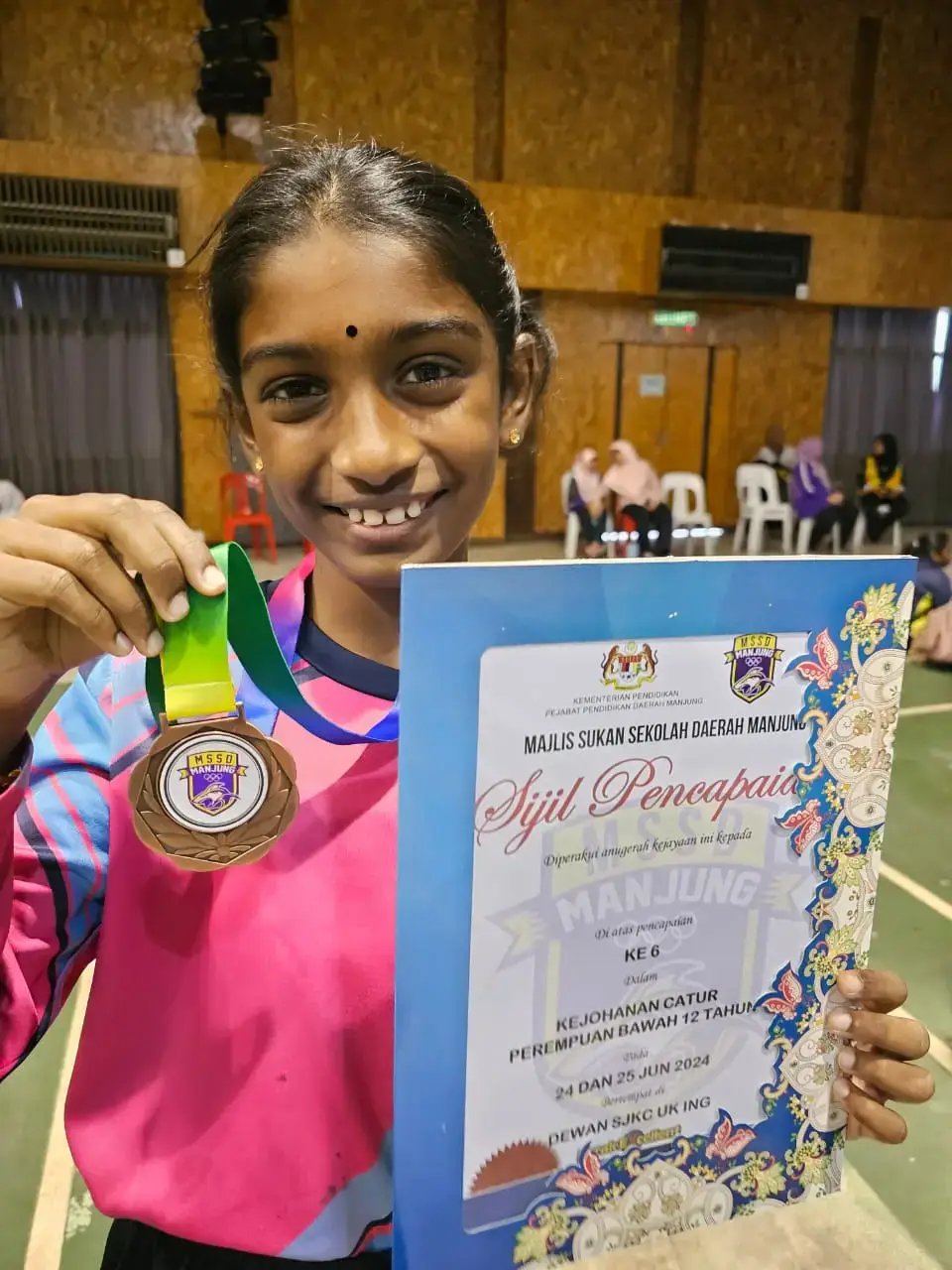 Hanushreeโs Remarkable Journey: From District to State Level in Chess