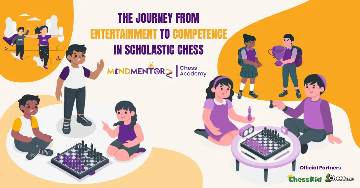 The Journey from Entertainment to Competence in Scholastic Chess - MindMentorz Chess Academy