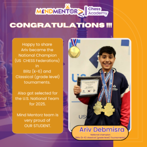 Chess Tournamnet winner - MindMentorz