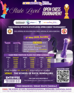 State level chess tournamnet - MindMentorz