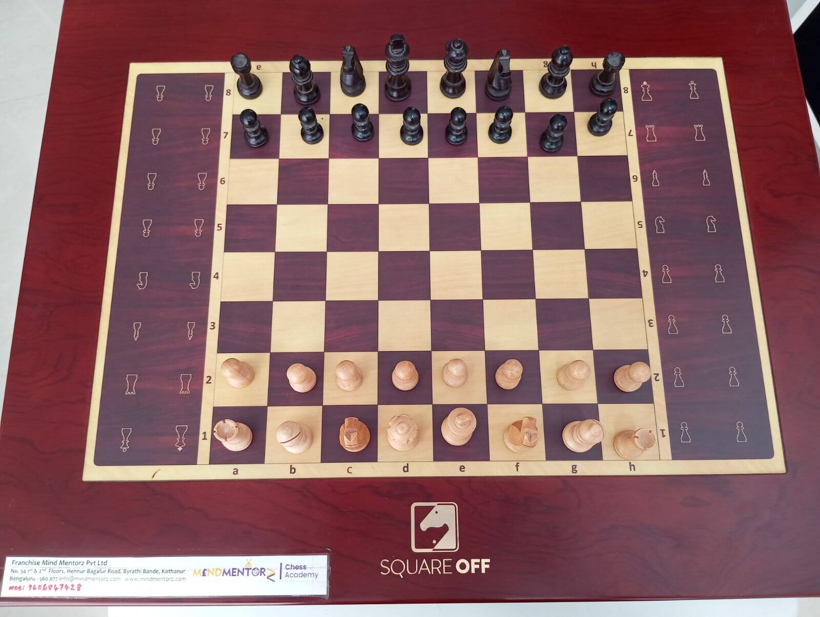 Mindmentorz AI Chess board