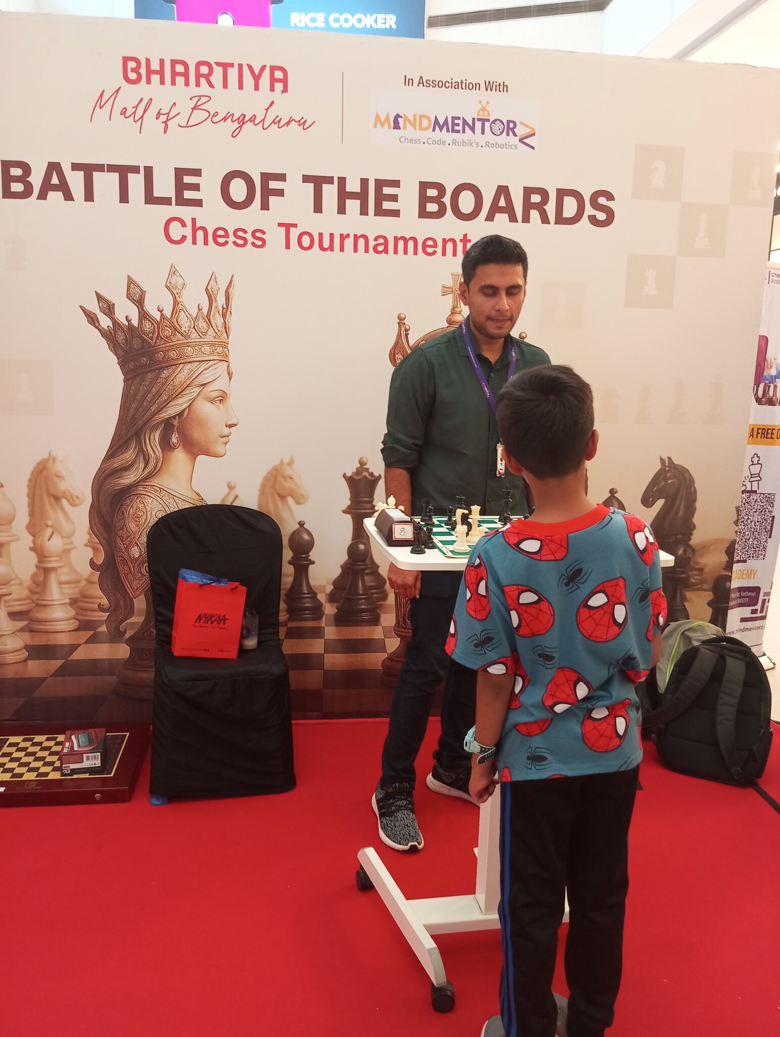 Beat the master at Bhartiya Mall